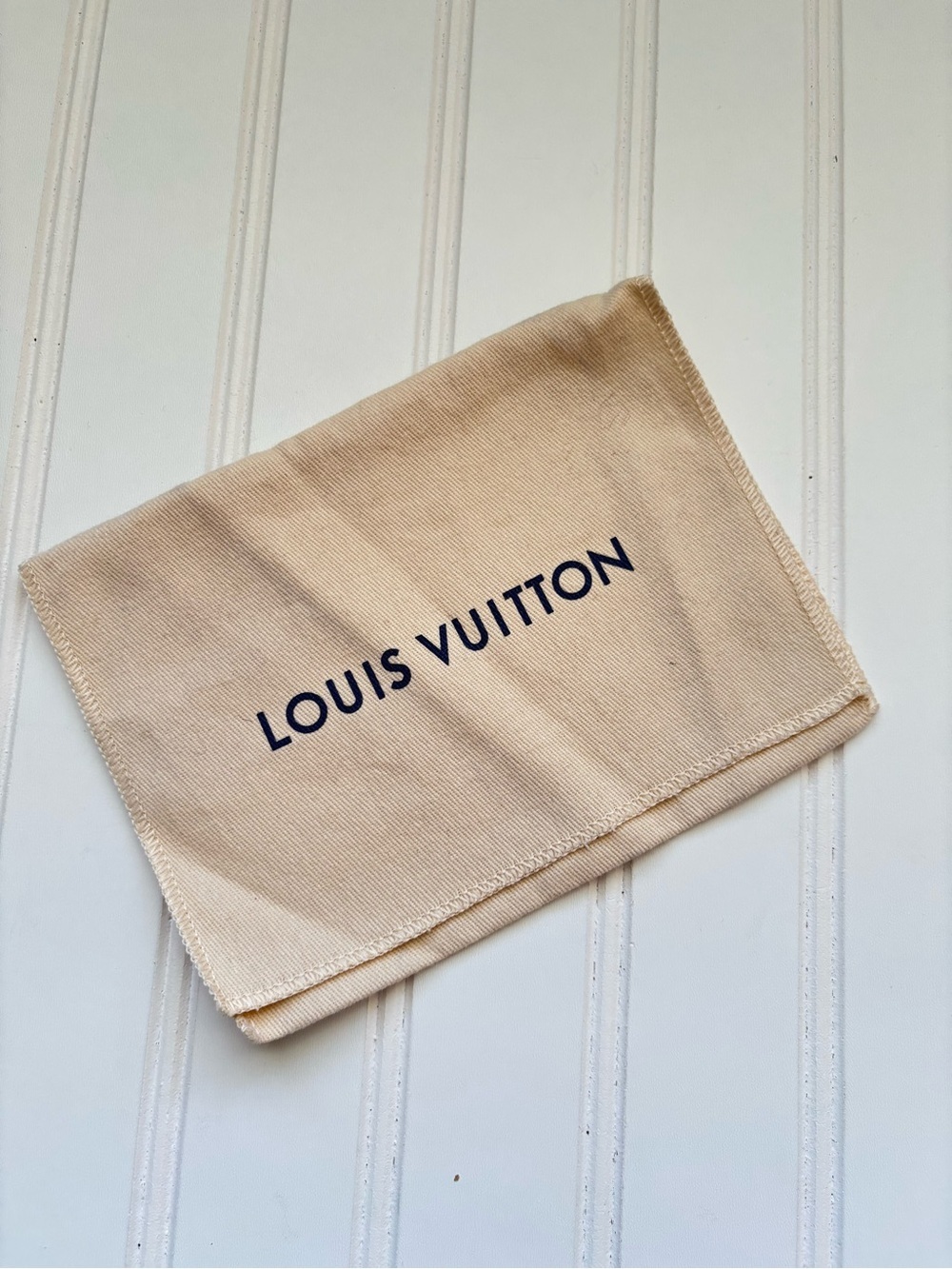 Louis Vuitton | Tan Navy Dust Bag 7" x 5.5"